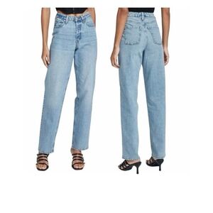 NEW Wild Fable High Rise Straight Leg Jeans Acid Wash Blue Women's 10
